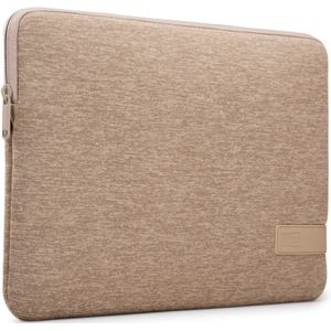 Case Logic Reflect MacBook Laptop hoes 14 inch - MacBook sleeve - Boulder Beige