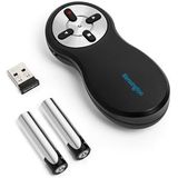 Kensington 2.4Ghz Draadloze Presenter - Afstandsbediening voor Presentaties - met Rode Laser - Zwart