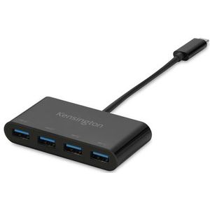 Kensington CH1200 USB 3.2 Gen 2 (3.1 Gen 2) Type-C 10000 Mbit/s Zwart