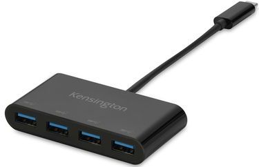 Kensington CH1200 USB 3.2 Gen 2 (3.1 Gen 2) Type-C 10000 Mbit/s Zwart