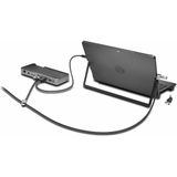 Kensington NanoSaverTM laptopslot met twee vergrendelingskoppen, Beveiliging van notebooks, Zilver, Zwart