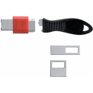 Kensington - Usb Port Lock - Beveiliging - Zwart/Rood - Lichtgewicht 50g