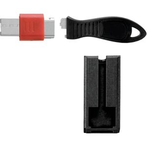 Kensington USB Lock W Cable Guard Square USB-A-poortslot Zwart
