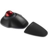 KENSINGTON Orbit - Draadloze trackbalmuis met wiel, professionele en aanpasbare Bluetooth-muis, 2,4 GHz, optische tracking en AES-encryptie, links- en rechtshandigen, zwart (K70992WW)