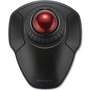 Kensington Orbit Draadloze Trackball met Scrollring - Zwart/Rood