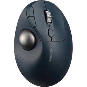 Kensington Pro Fit® Ergo TB550 Trackball - Muis - Optisch - 9 knoppen - Blauw