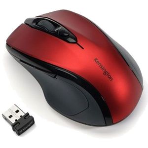 Kensington Pro Fit ergonomische muis draadloos rood