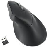 Vertikalmaus Kensington MY630 EQ Pro Fit™ Ergo M, kabellos, wiederaufladbarer Akku, 6 Tasten und Scrollrad, 1000/1600/2400 dpi, PCR, schwarz