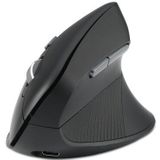 Vertikalmaus Kensington MY630 EQ Pro Fit™ Ergo M, kabellos, wiederaufladbarer Akku, 6 Tasten und Scrollrad, 1000/1600/2400 dpi, PCR, schwarz