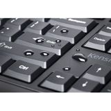 Kensington Pro Fit® Ergonomische Draadloos Toetsenbord - Inclusief Batterijen - Qwerty US Layout - Zwart