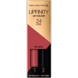 Max Factor Lipfinity Lip Colour Langaanhoudende Lippenstift met Balsem Tint 030 Cool 4,2 gr