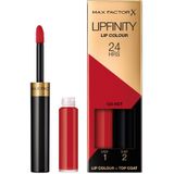 Max Factor Lipfinity Lip Colour Langaanhoudende Lippenstift met Balsem Tint 120 Hot 4,2 gr