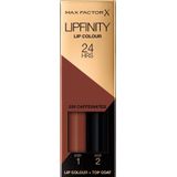 Max Factor Lipfinity Lip Colour Langaanhoudende Lippenstift met Balsem Tint 200 Cafinated 4,2 gr