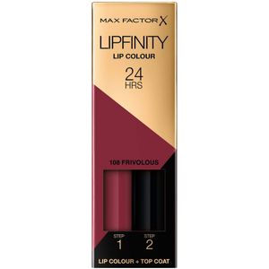 Max Factor Make-up Lippen Lipfinity No. 108 Frivolous