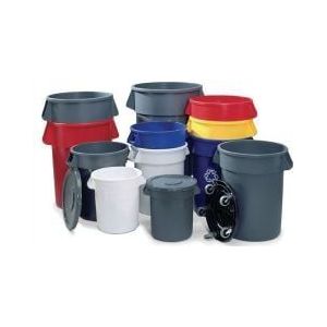BRUTE® - Deksel - Grijs - Polyethyleen - Voor Bak van 121 l