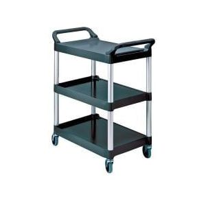 Rubbermaid Tischwagen 3 Ladeflächen L560xB450mm - FG342488BLA