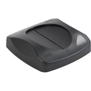Rubbermaid Swingdeksel, geluidsarm, kunststof, h x l x b = 101 x 406 x 406 mm