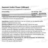 Swanson Linden Flower 500mg (180 caps)