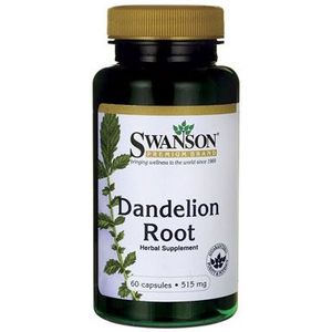 Swanson Dandelion Root 515MG (60 Caps)
