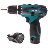 Makita DF330DWE - Accu Boor-/schroefmachine Set - 10.8V - Inclusief 2x 1.3Ah Accu in Koffer