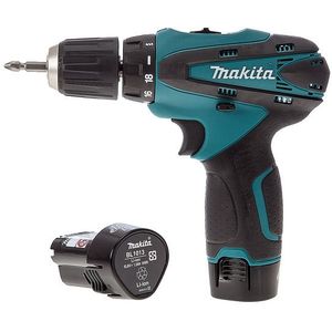 Makita DF330DWE - Accu Boor-/schroefmachine Set - 10.8V - Inclusief 2x 1.3Ah Accu in Koffer