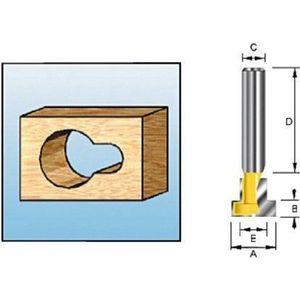 Makita Accessoires Sleutelgatfrees HM S8 - D-11988