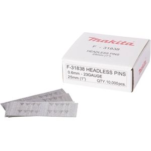 Makita F-31838 Pin gegalvaniseerd - 0,6x25mm (10.000st)