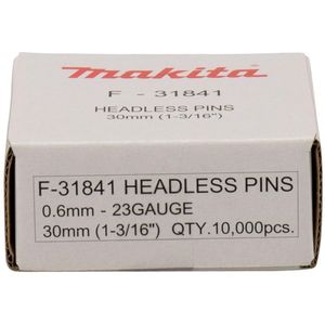 Makita F-31841 Pin Gegalvaniseerd - 0,6x30mm (10.000st)