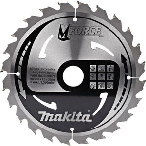Makita Accessoires Cirkelzaagblad Mforce 210x30x2,3 24T15G - B-08078