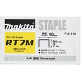 Makita - F-81518 - Tacker Nieten - 7 X 10 X 0,5mm - 2500 Stuks