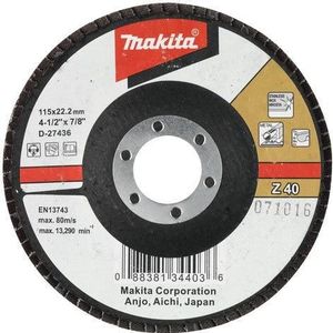 Makita Accessoires Lamellenschuursch. 125x22 K120 - D-27517