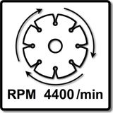 Makita B-10665-5 Slijpschijf - 355 mm - Set van 5 - Voor Metaalwerk