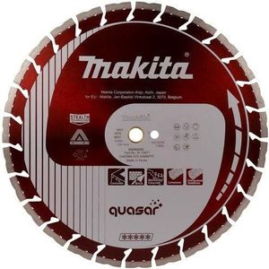 Makita B-13471 Diamantschijf 400x25,4x3,0mm rood