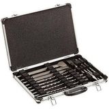 D-42444 17 delige SDS-plus boren en beitel set in koffer