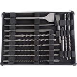 D-42444 17 delige SDS-plus boren en beitel set in koffer