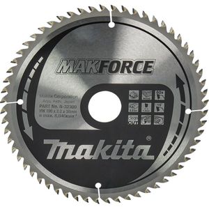 Makita Cirkelzaagblad voor Hout | Makforce | Ø 190mm Asgat 30mm 60T - B-32390