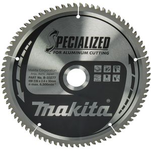 Makita Cirkelzaagblad voor Aluminium | Specialized | Ø 235mm Asgat 30mm 80T - B-33277