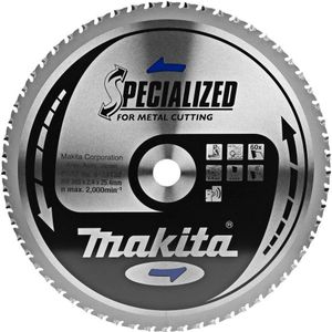 Makita Afkortzaagblad voor Metaal | Specialized | Ø 305mm Asgat 25,4mm 60T - B-34132