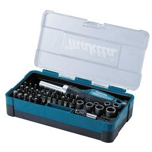 Makita B-36170 - Bit- en Borenset - 47 delig - In Cassette