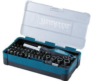 Makita B-36170 - Bit- en Borenset - 47 delig - In Cassette