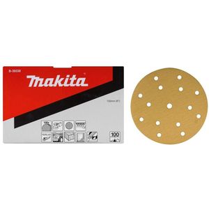 Makita B-39322 Schuurschijf 150mm K80 Yellow Velcro