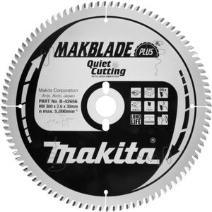 Makita Tafelzaagblad voor MDF | Makblade-Plus | Ø 300mm Asgat 30mm 96T - B-42656