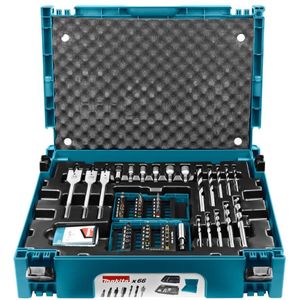 Makita Accessoires Boor-/bit set 66-delig in Mbox 1 - B-43044