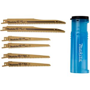 Makita - B-44432 - Zaagbladen Set - 6-delig - In Koker
