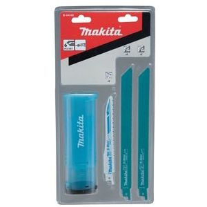 Makita Accessoires Reciprobladenset 6-delig in sluitbare en herbruikbare koker - B-44448