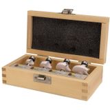 Makita D-53534 - Freesset - Hout - 4-delig - In Houten Kist