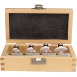 Makita D-53534 - Freesset - Hout - 4-delig - In Houten Kist