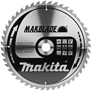 Makita Accessoires Zaagblad Diameter zaagblad 315mm  Aantal tanden 48 - B-46187