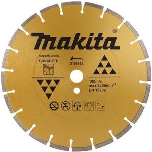 Makita - D-56982 - Diamantschijf - Goudkleurig - 300x20mm