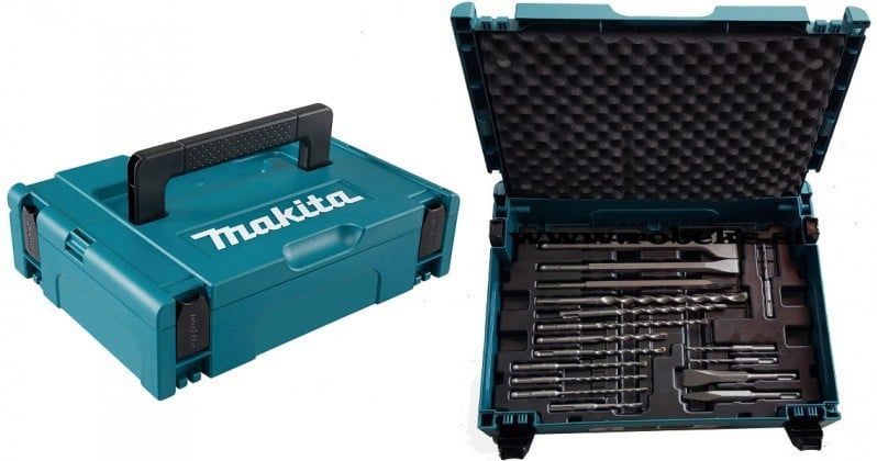Makita B-52059 SDS-PLUS boor- en beitel set 17 delig in MBOX 1